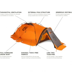 NEMO Chogori 2P Mountaineering Tent Tents & Shelters