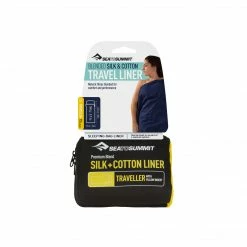 SEA TO SUMMIT Silk/Cotton Blend Trav Liner Sleep