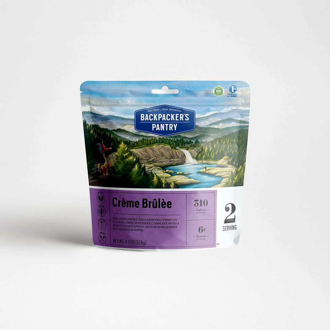New ⌛ Food 🎒 Backpackers Pantry Creme Brulee ❤️ 3 Food Backpackers Pantry Creme Brulee