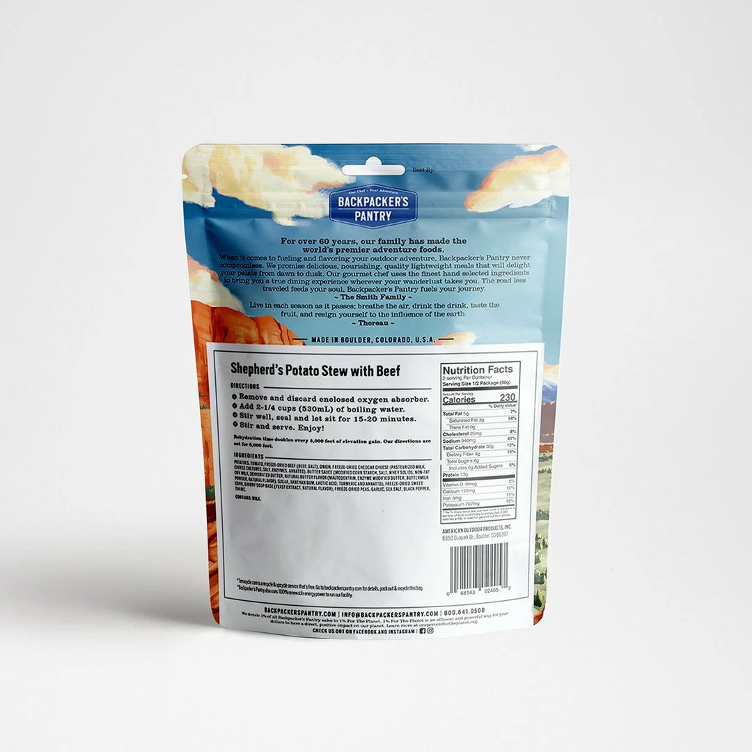 Best Sale 🔔 Backpackers Pantry Shepherd's Potato Stew With Beef 🌟 4 Backpackers Pantry Shepherd's Potato Stew With Beef