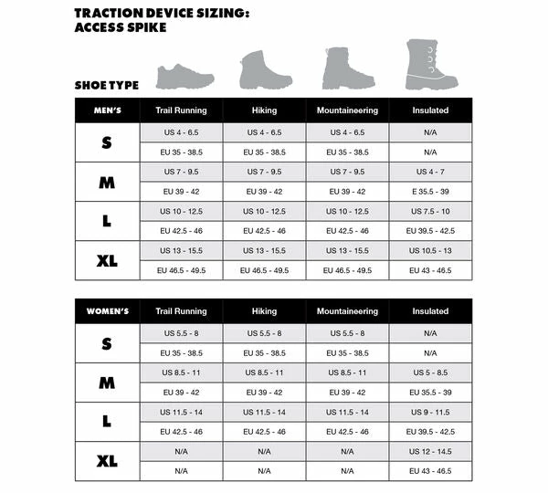 Best Pirce 🔥 Black Diamond Access Spike Traction Device Ice Climbing 😀 6 Black Diamond Access Spike Traction Device Ice Climbing