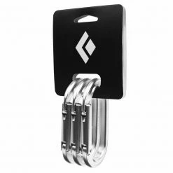 Black Diamond Oval Keylock 3 Pack