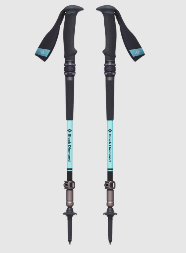 Budget 😉 Black Diamond Trail Pro Shock Trekking Poles - 👩 Women's 👏 3 Black Diamond Trail Pro Shock Trekking Poles - Women's