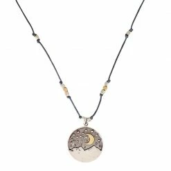 Bronwen Moon Landscape Necklace Accessories