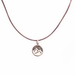 Bronwen Tiny Charm Mountain Necklace