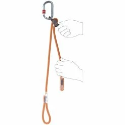 CAMP USA CAMP Swing Dynamic Belay Lanyard Hardware