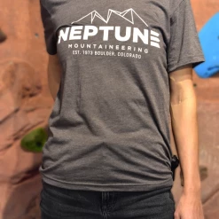 Hot Sale 🥰 Men's Neptune Mountaineering Retro Climbing T-Shirt ✔️ 9 Men's Neptune Mountaineering Retro Climbing T-Shirt
