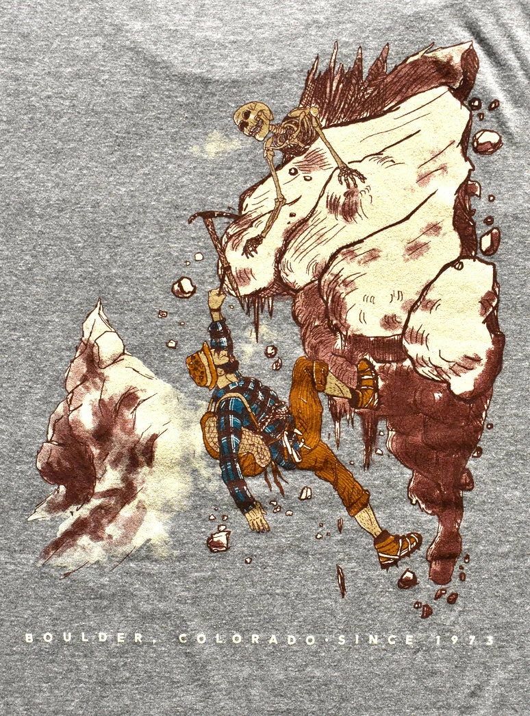 Hot Sale 🥰 Men's Neptune Mountaineering Retro Climbing T-Shirt ✔️ 5 Men's Neptune Mountaineering Retro Climbing T-Shirt