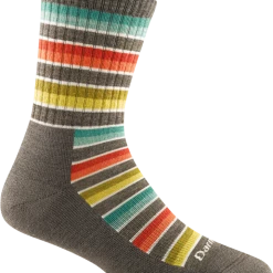 Darn Tough Women's Decade Stripe Micro Crew Midweight Hiking Sock Socks