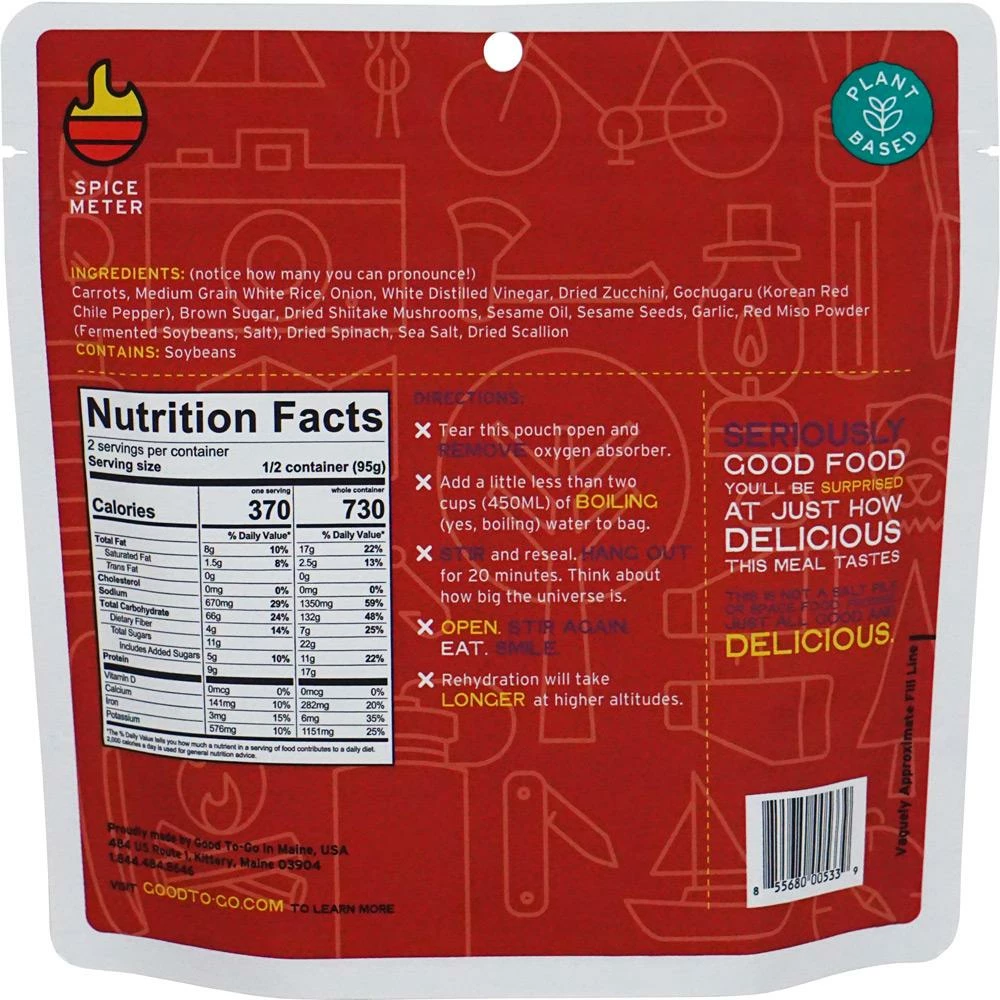 Buy ⭐ Good To Go: Korean Bibimbap Food 🎉 5 Good To Go: Korean Bibimbap Food