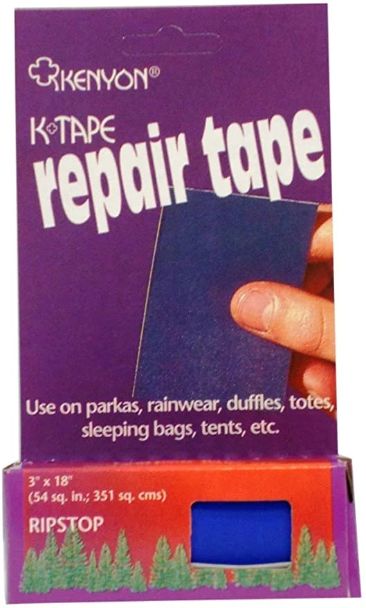 Budget π KENYON K-Tape Ripstop Repair Tape-Royal 1st Aid, Gear Aid & Safety π 3 KENYON K-Tape Ripstop Repair Tape-Royal 1st Aid, Gear Aid & Safety