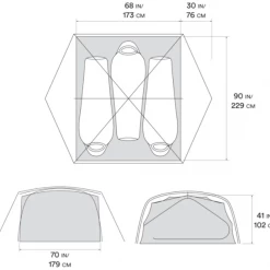Mountain Hardwear Mineral King 3 Person Tent Tents & Shelters