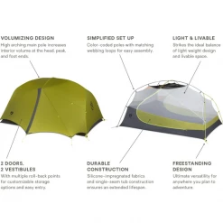 Tents & Shelters NEMO Dragonfly 3P Ultralight Backpacking Tent