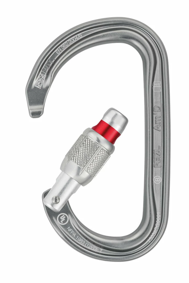 Buy 😉 Petzl AM'D Screw-Lock Carabiner 👍 5 Petzl AM'D Screw-Lock Carabiner