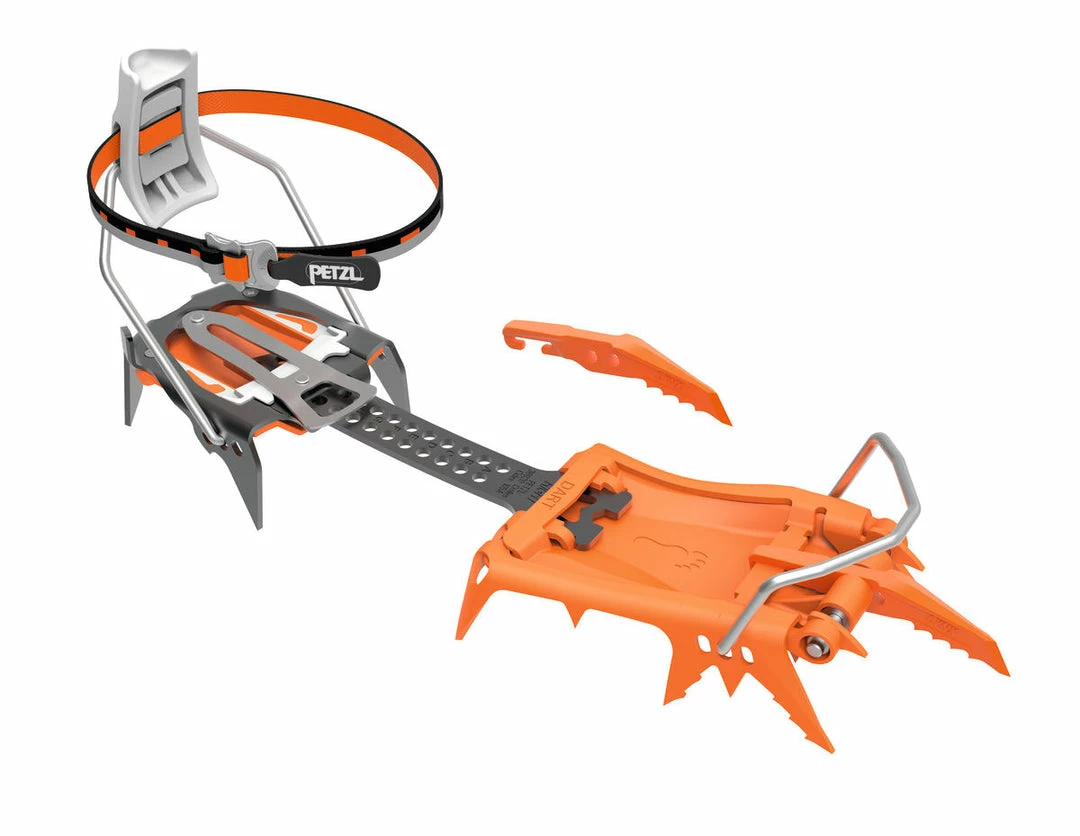 New 🥰 Ice Climbing Petzl Dart Technical Ice Crampon 🧨 3 Ice Climbing Petzl Dart Technical Ice Crampon
