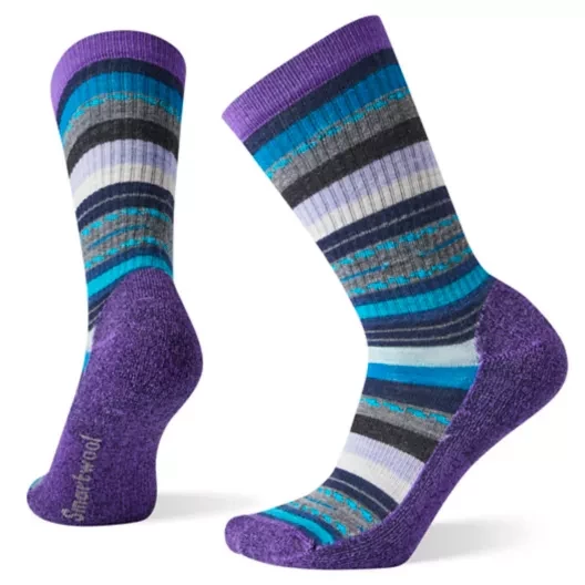 Flash Sale 🌟 Smartwool 👩 Women's Margarita Light Hiking Crew 🧦 Socks 🤩 3 Smartwool Women's Margarita Light Hiking Crew Socks