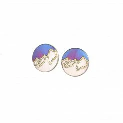 SPILTTER DESIGNS Splitter Designs Mountain Stud Earrings
