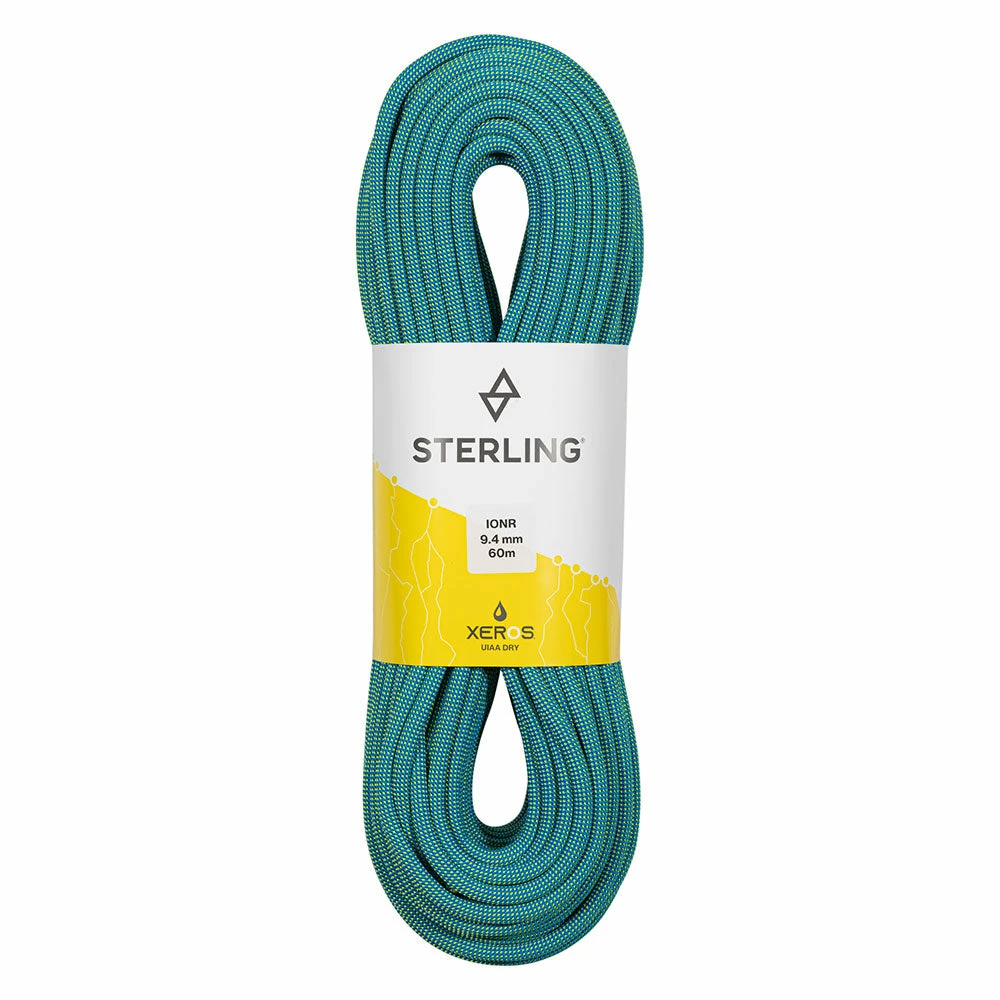 Deals ⭐ Ropes, Slings, Bags & Packs Sterling 9.4mm Ion R XEROS Dry Rope ⭐ 4 Ropes, Slings, Bags & Packs Sterling 9.4mm Ion R XEROS Dry Rope
