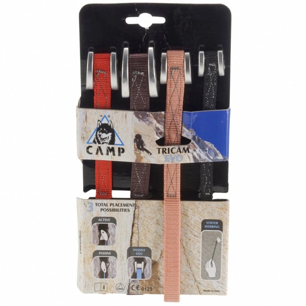 New 🎉 CAMP USA CAMP Tricam Evo Set Hardware 😍 3 CAMP USA CAMP Tricam Evo Set Hardware