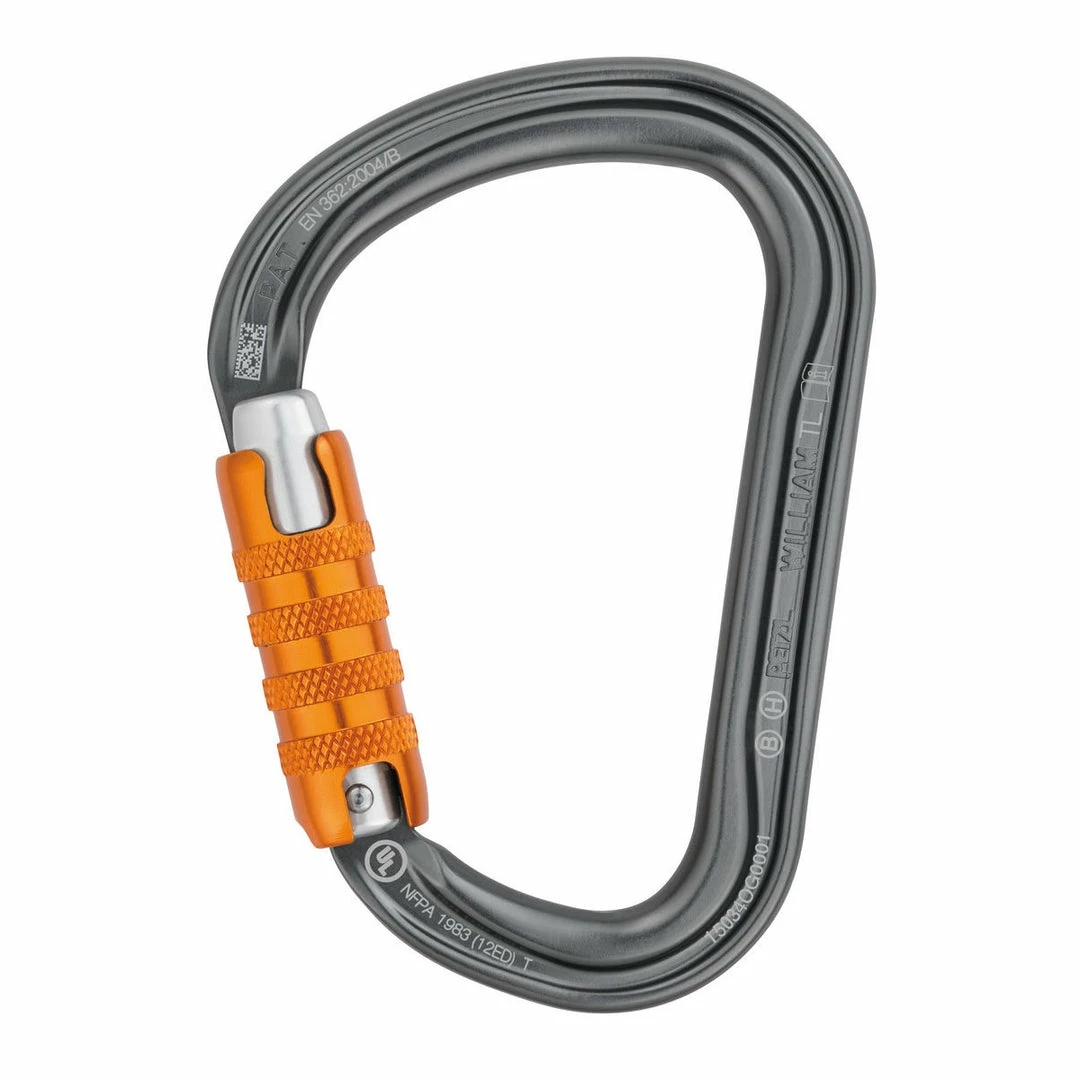 Cheap ๐ Hardware Petzl William Triple Action Locking Carabiner ๐ฅ 3 Hardware Petzl William Triple Action Locking Carabiner