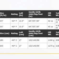 Western Mountaineering Bison GWS -40°F
