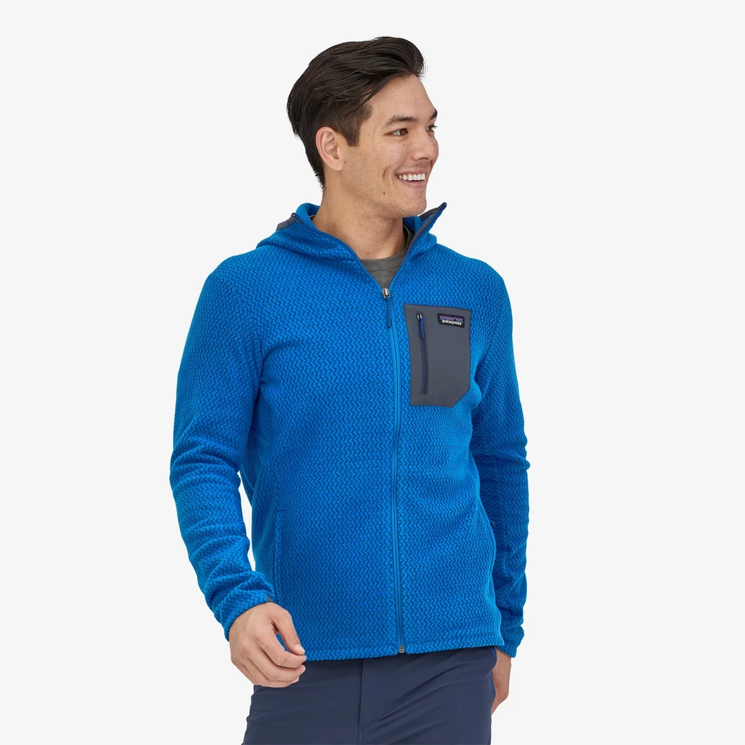 New ⭐ PATAGONIA Ptagonia Men's R1 Air Full-Zip Hoody 👏 4 PATAGONIA Ptagonia Men's R1 Air Full-Zip Hoody